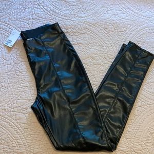 FAUX LEATHER LEGGINGS